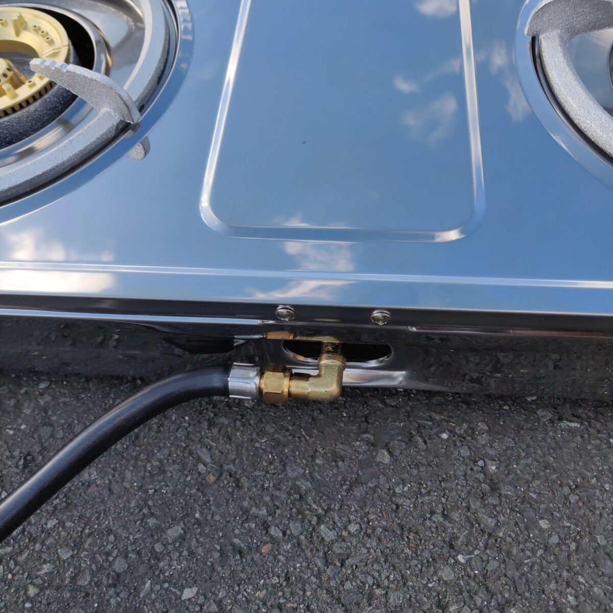 Double Burner Gas Cooker Stainless steel - Image 6