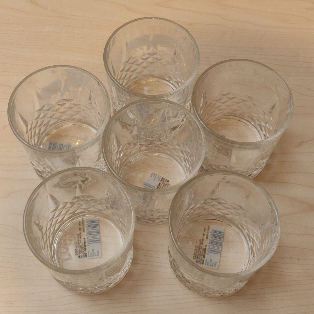 Crystal Glass cup set