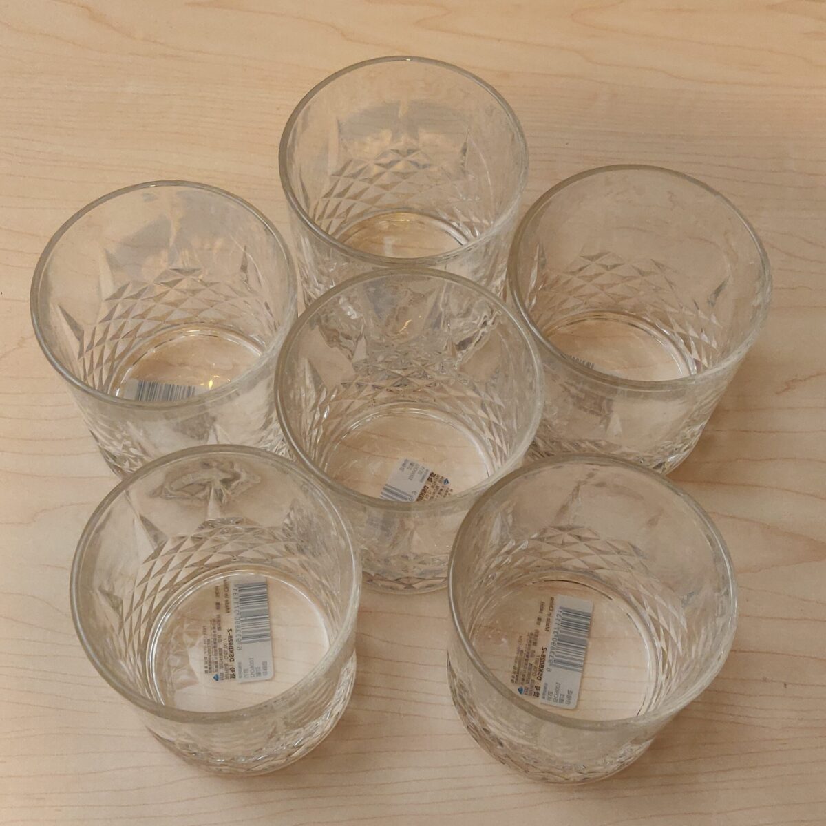Crystal Glass cup set - Image 2