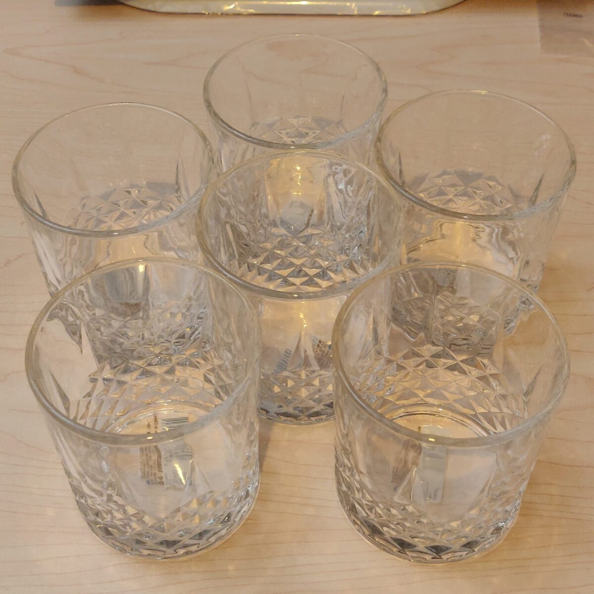 Crystal Glass cup set - Image 3