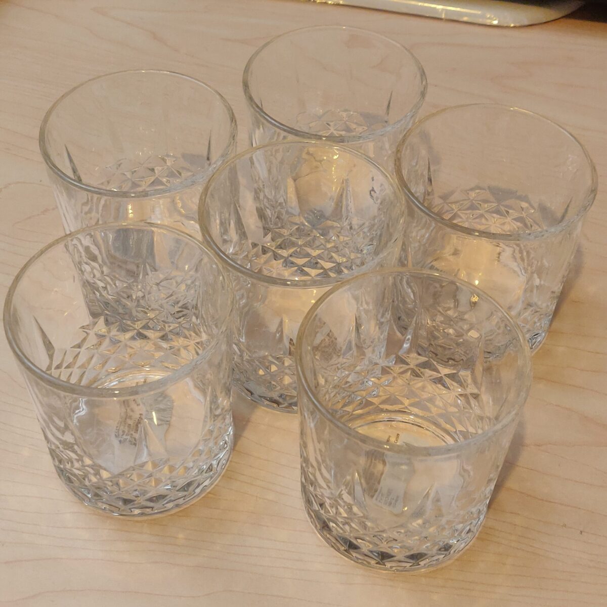 Crystal Glass cup set - Image 4