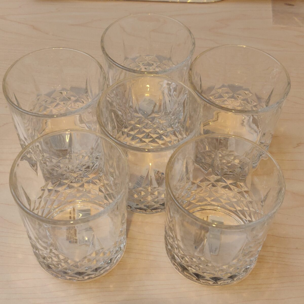 Crystal Glass cup set - Image 7