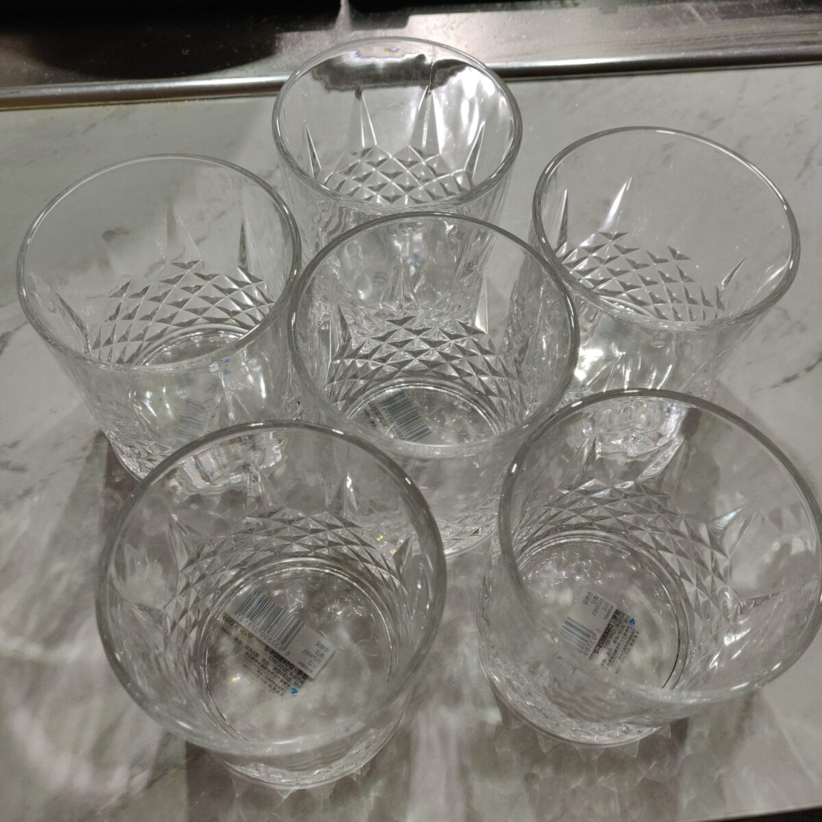 Crystal Glass cup set - Image 9