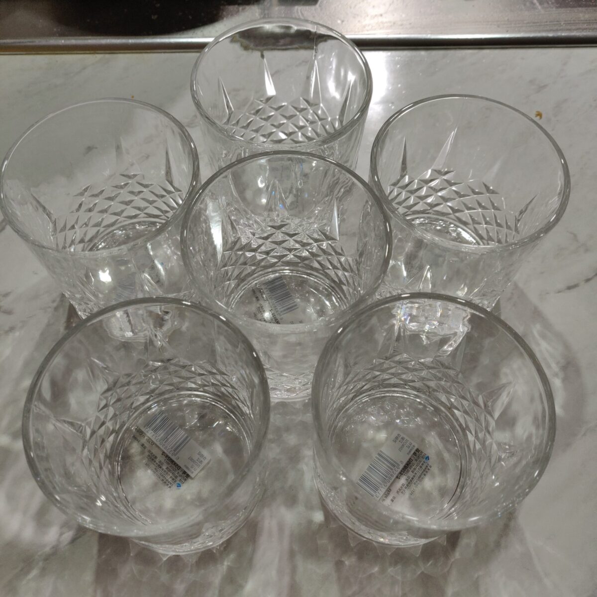 Crystal Glass cup set - Image 10