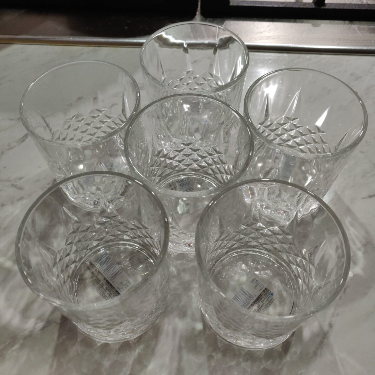 Crystal Glass cup set - Image 11