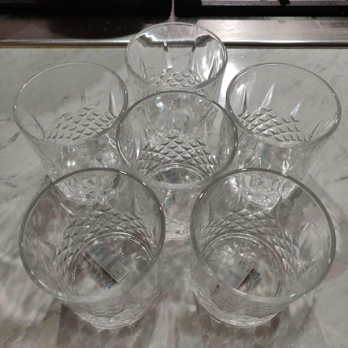Crystal Glass cup set - Image 12