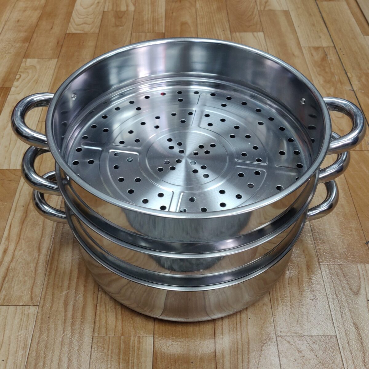 4 tier steamer with glass lid (34cm) 9.5L - Image 6