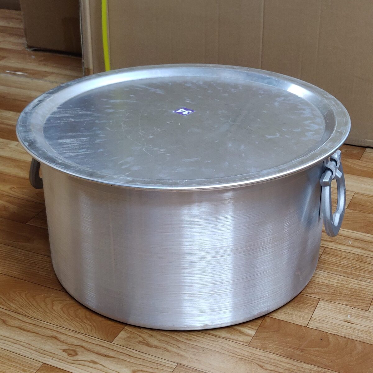 Aluminium pot #36, 45cm diameter, 38L - Image 5