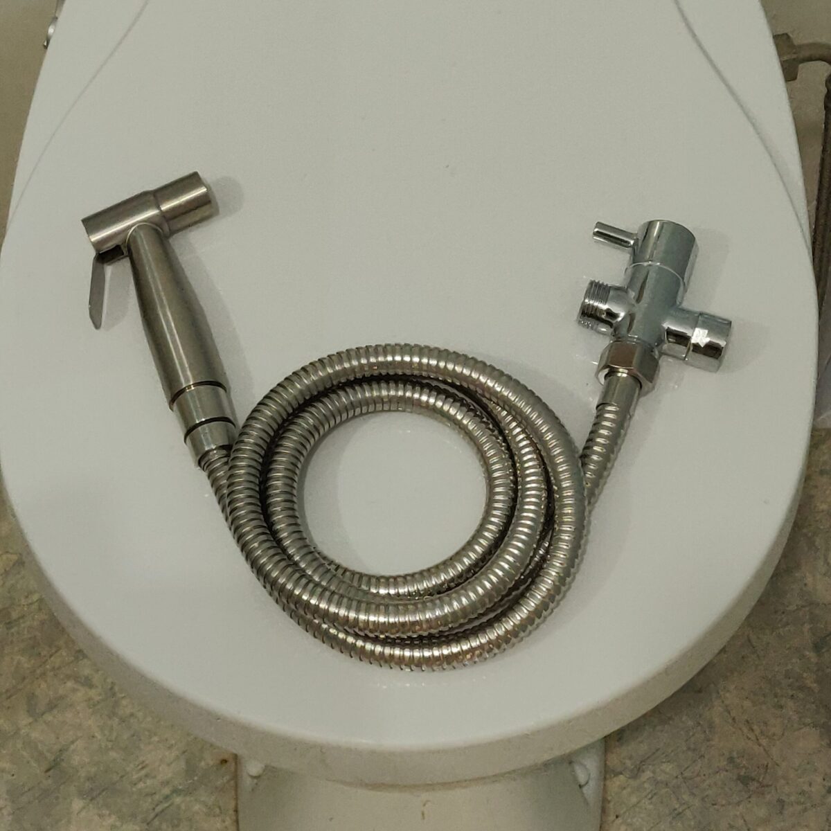 Bidet hose stainless steel 1.5m long - Image 6