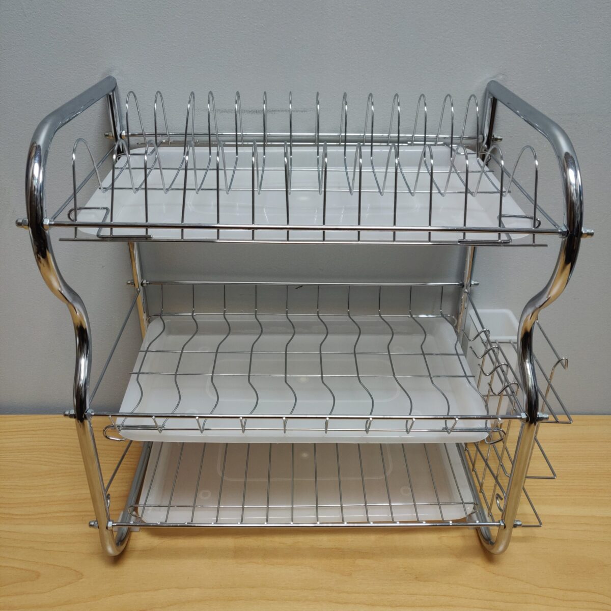 Stainless Steel three-tier Dish Rack - Image 2