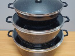 Non-stick alumiunium pot (3pcs)
