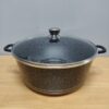 Large Non-stick alumiunium pot 32cm diameter, 7.5L