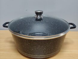 Large Non-stick alumiunium pot 36cm diameter, 13.5L