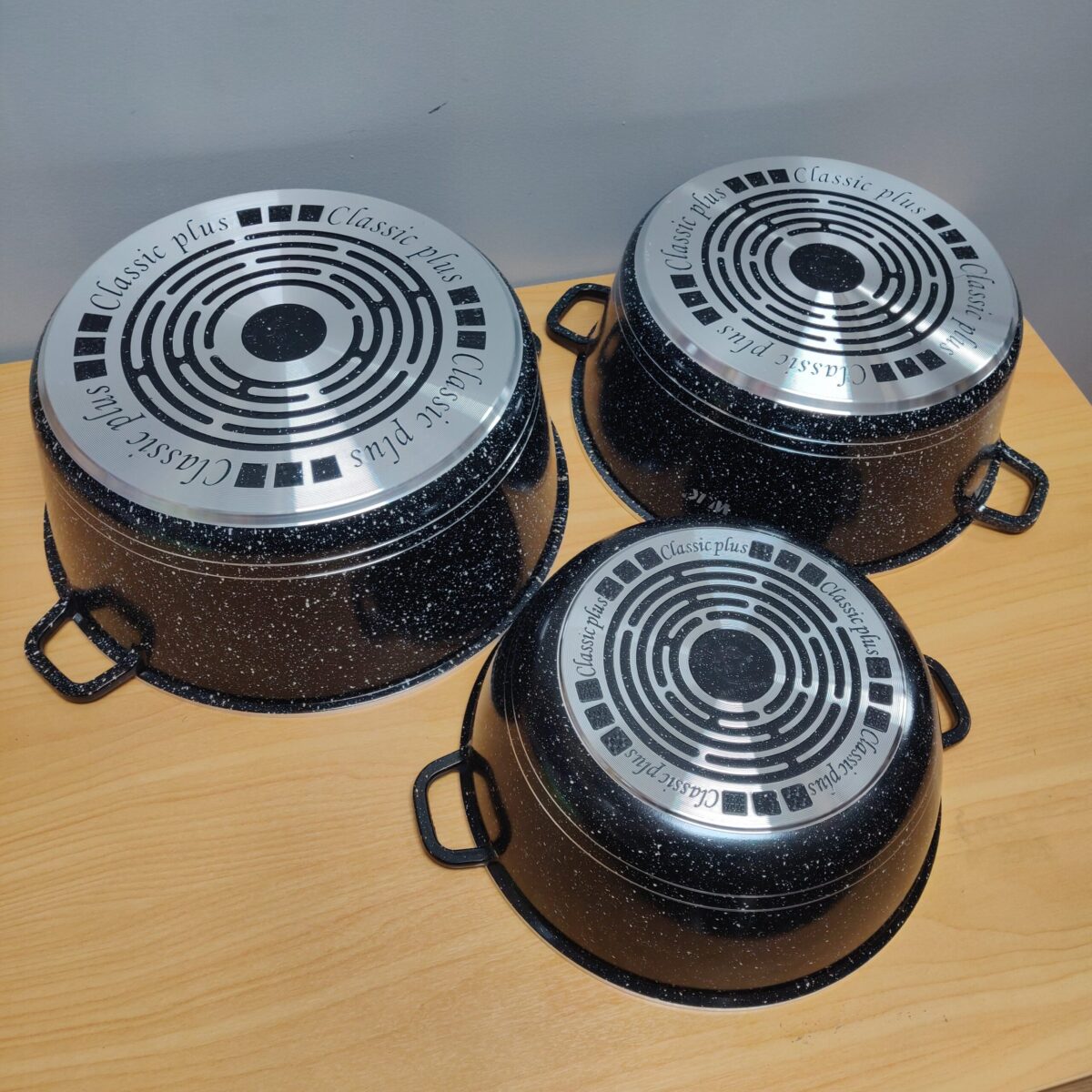 Non-stick alumiunium pot (3pcs) - Image 5