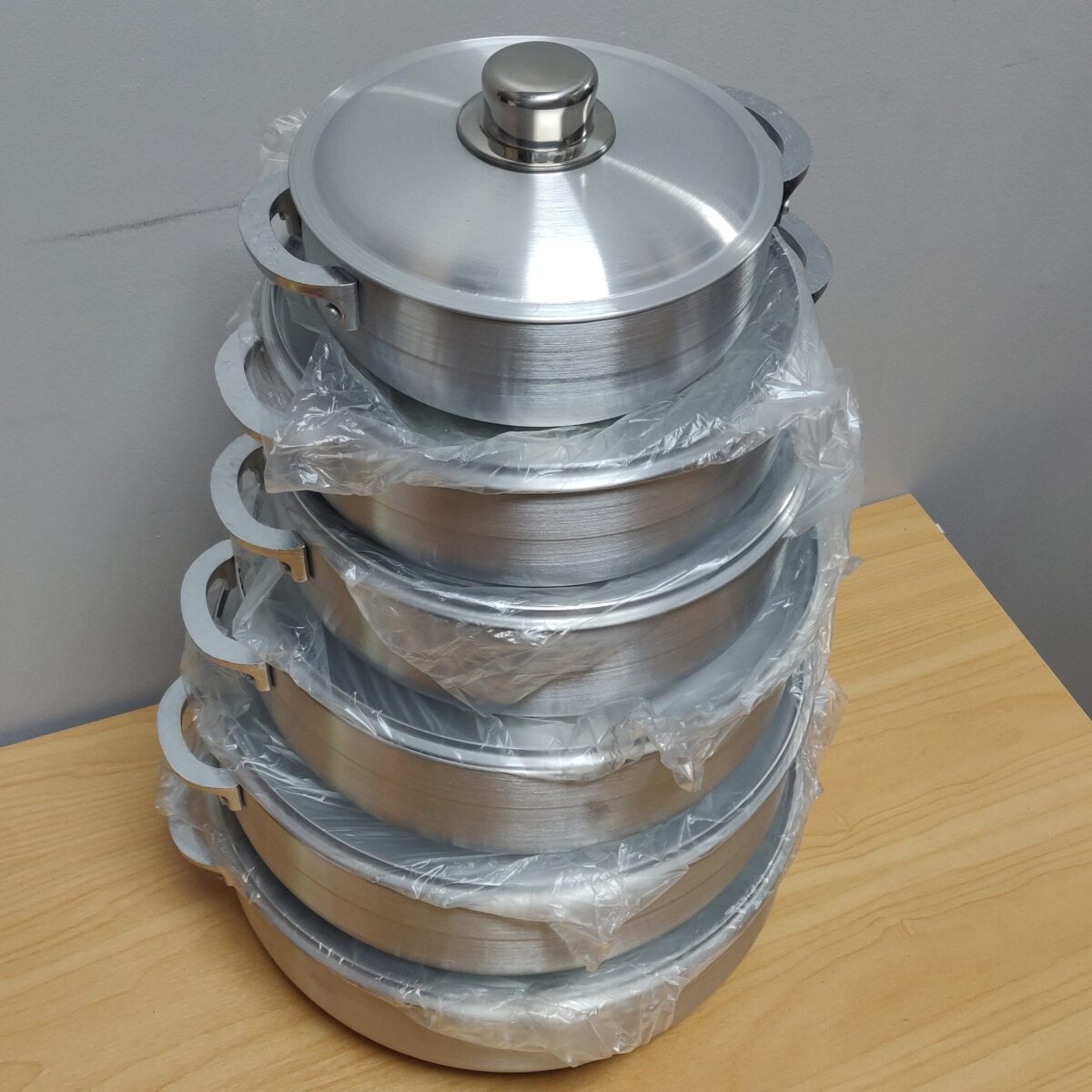 Aluminium pots (6pcs) - Image 6