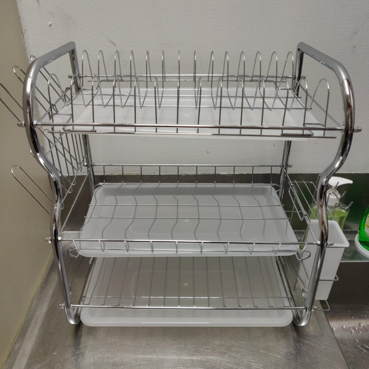 Stainless Steel three-tier Dish Rack - Image 7