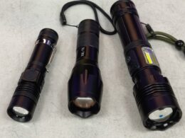 Rechargeable torch light (small one 14.5cm long)