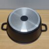 Aluminium induction pot, 22cm diameter, 3L - Image 4