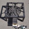 4 ring high pressure gas cooker with stand - Image 2