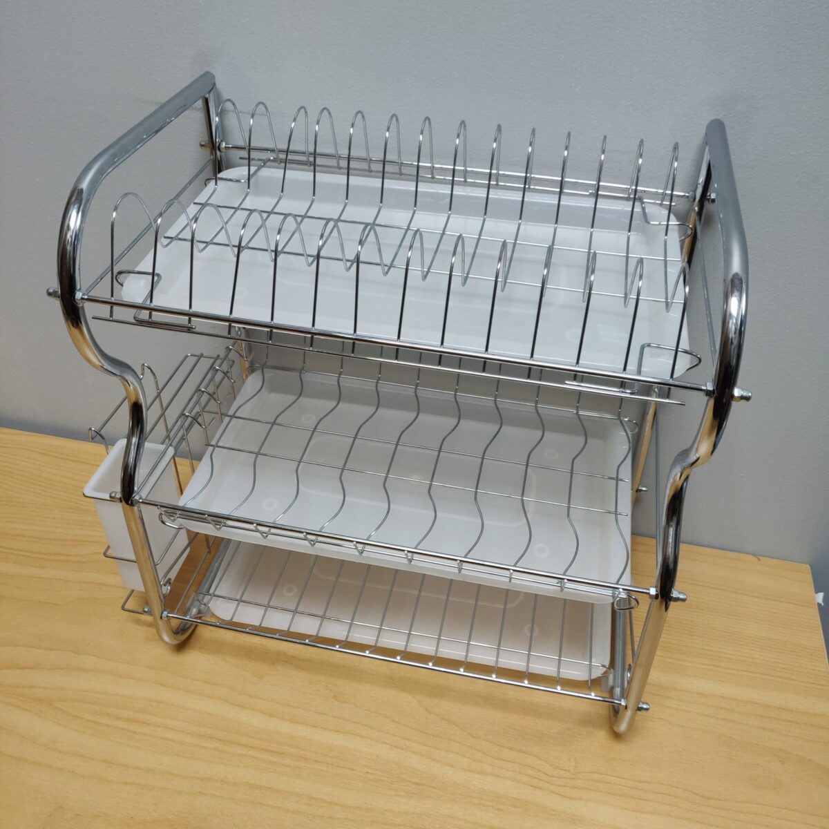 Stainless Steel three-tier Dish Rack - Image 5