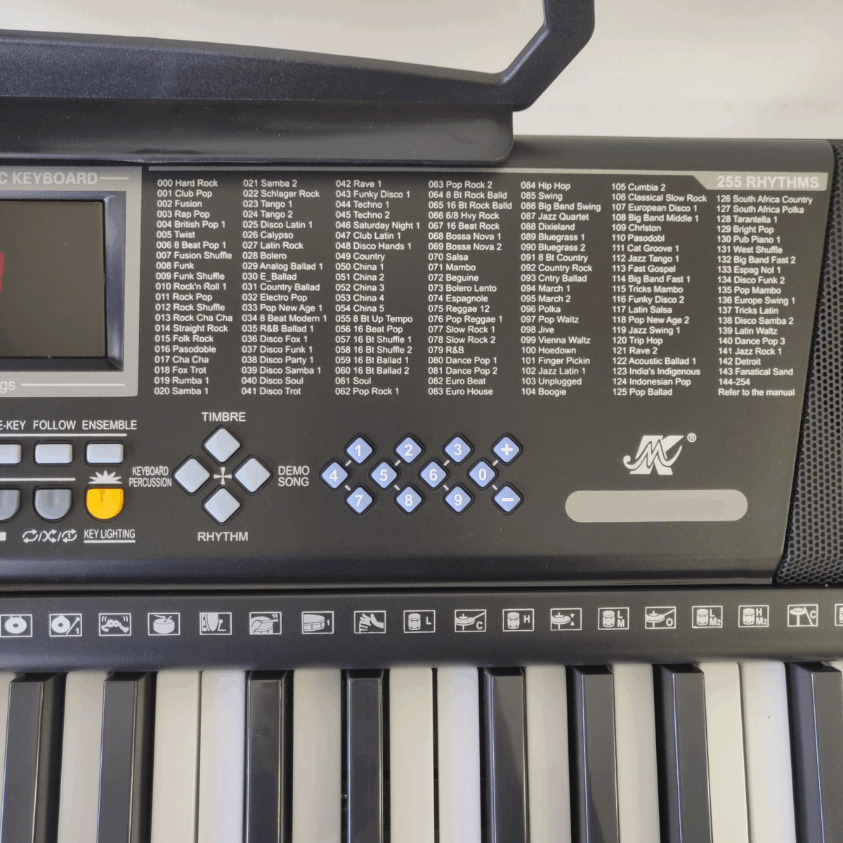 Keyboard Piano 61 Keys + Lights - Image 8