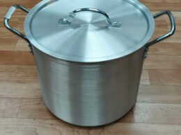 Aluminum stock pot 38cm diameter, 37L