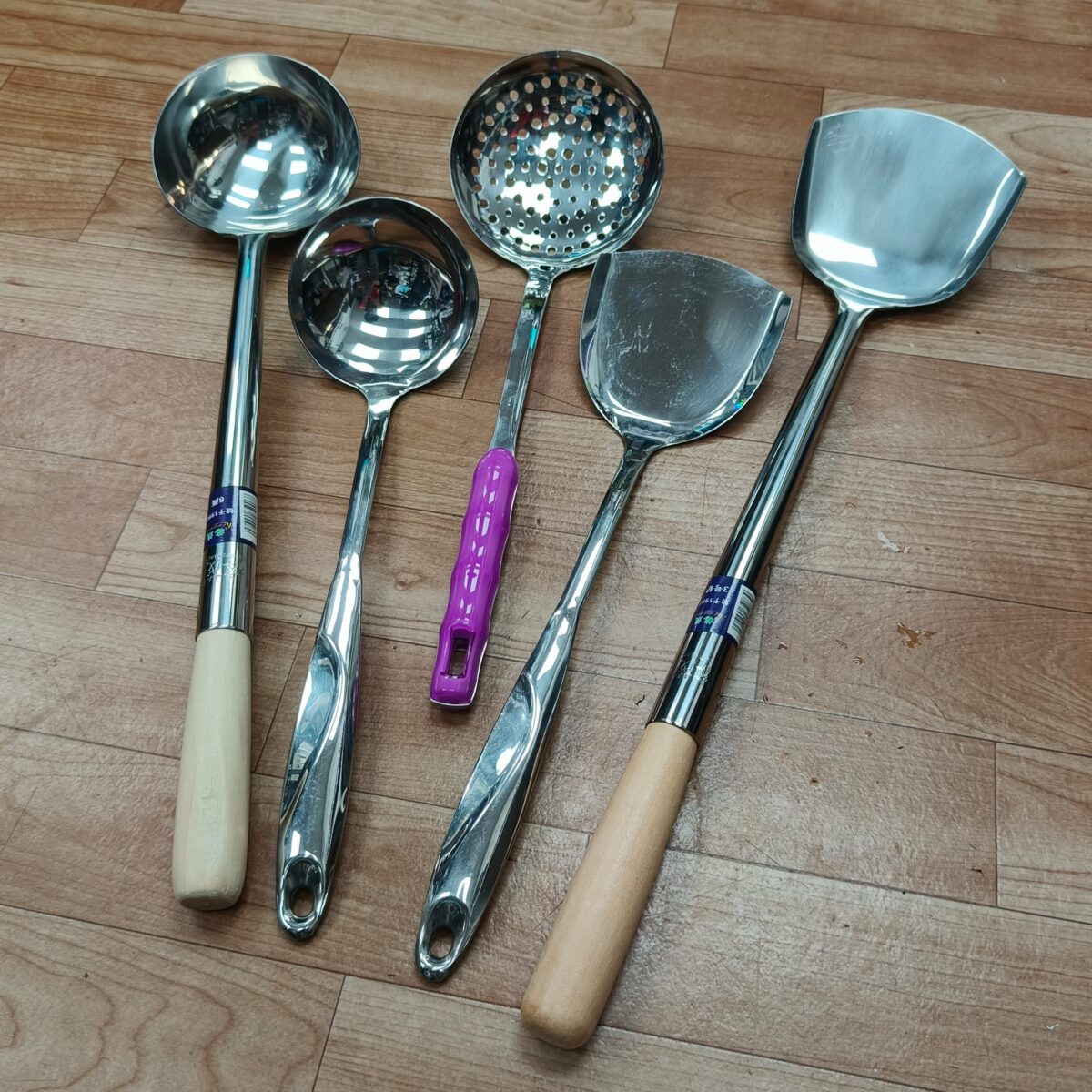 Stainless steel 5pcs kitchen Utensils set - Image 4