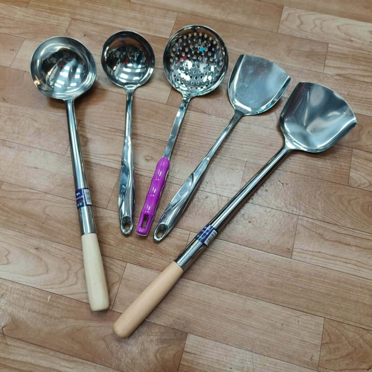 Stainless steel 5pcs kitchen Utensils set - Image 6