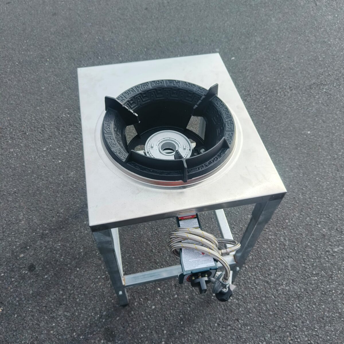 Large high pressure gas burner with stand - Image 2
