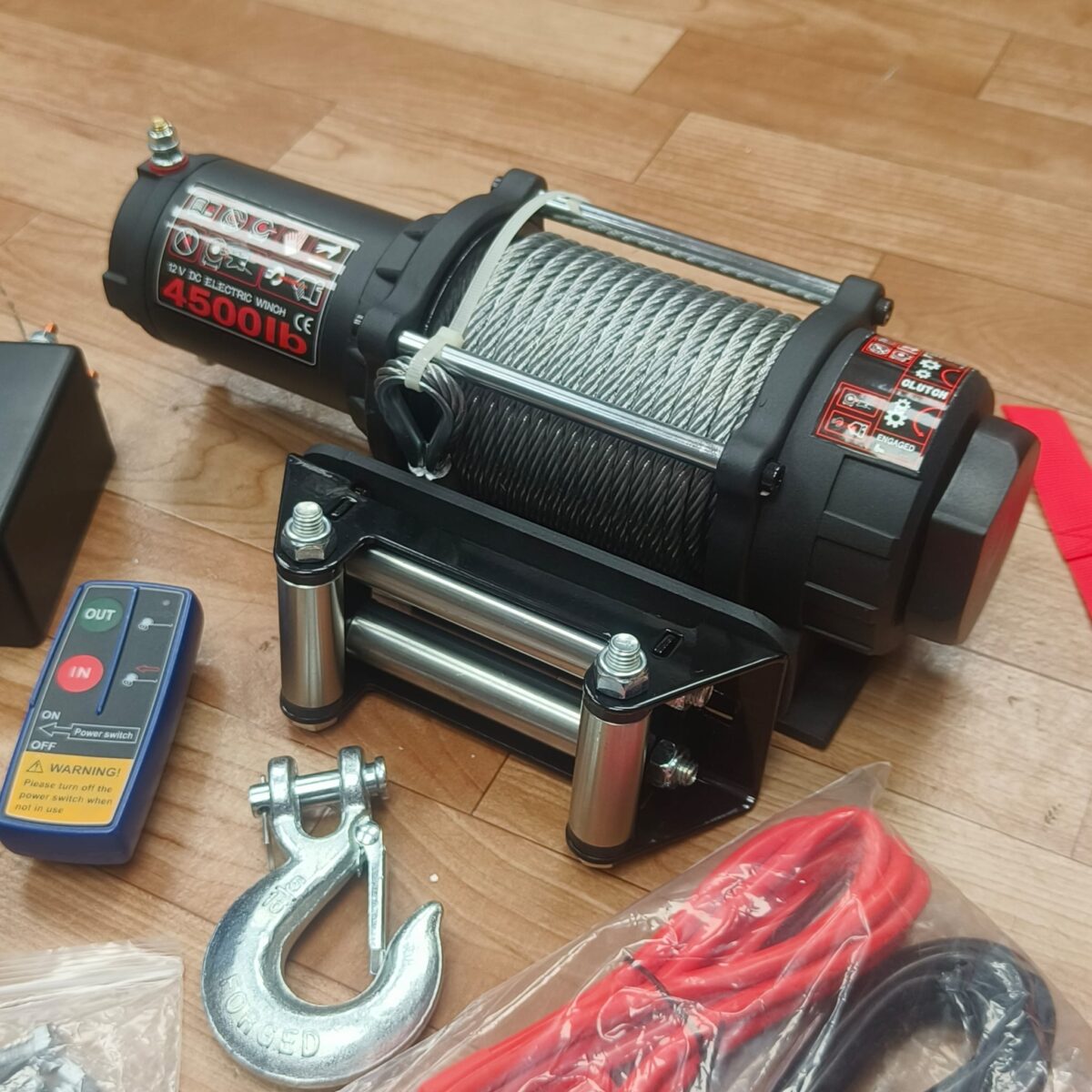 Electric winch 2tonnes 4500pounds - Image 5
