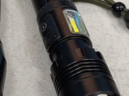 Rechargeable torch light (big 1pcs)