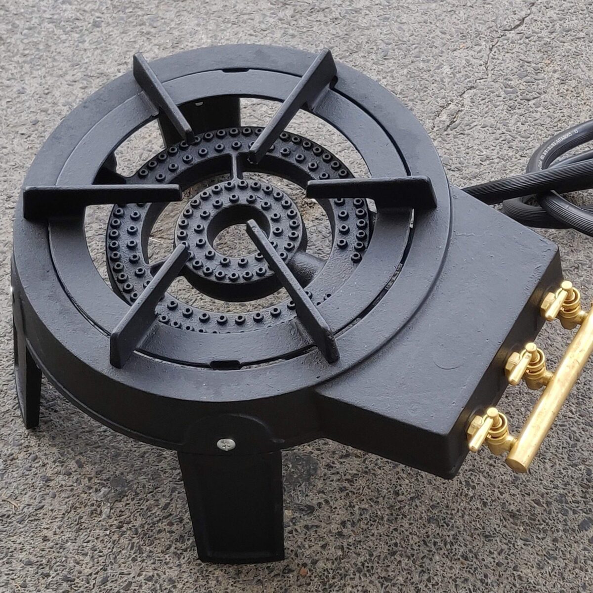 Triple Burner Cast Iron Gas Cooker