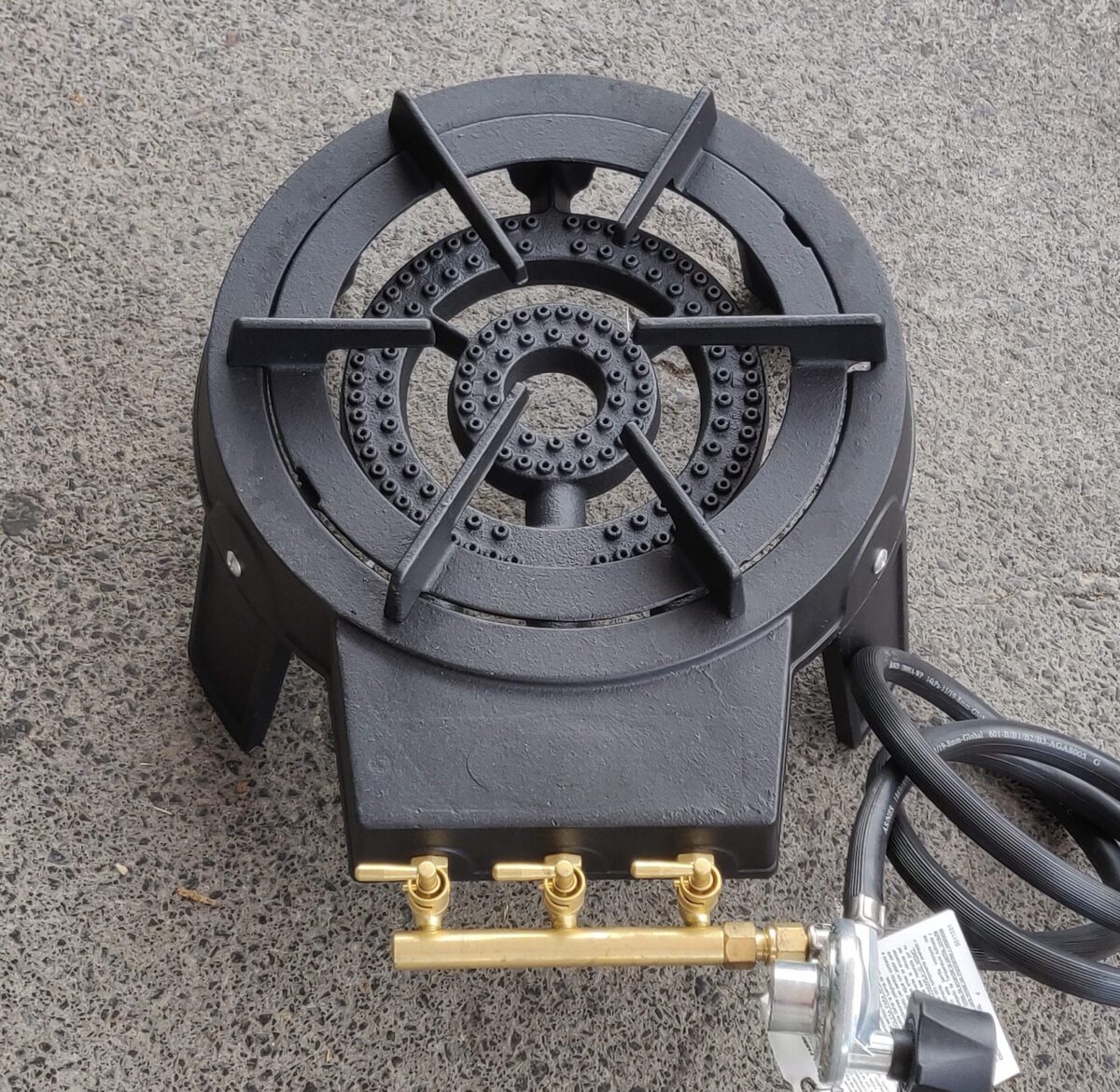 Triple Burner Cast Iron Gas Cooker - Image 3