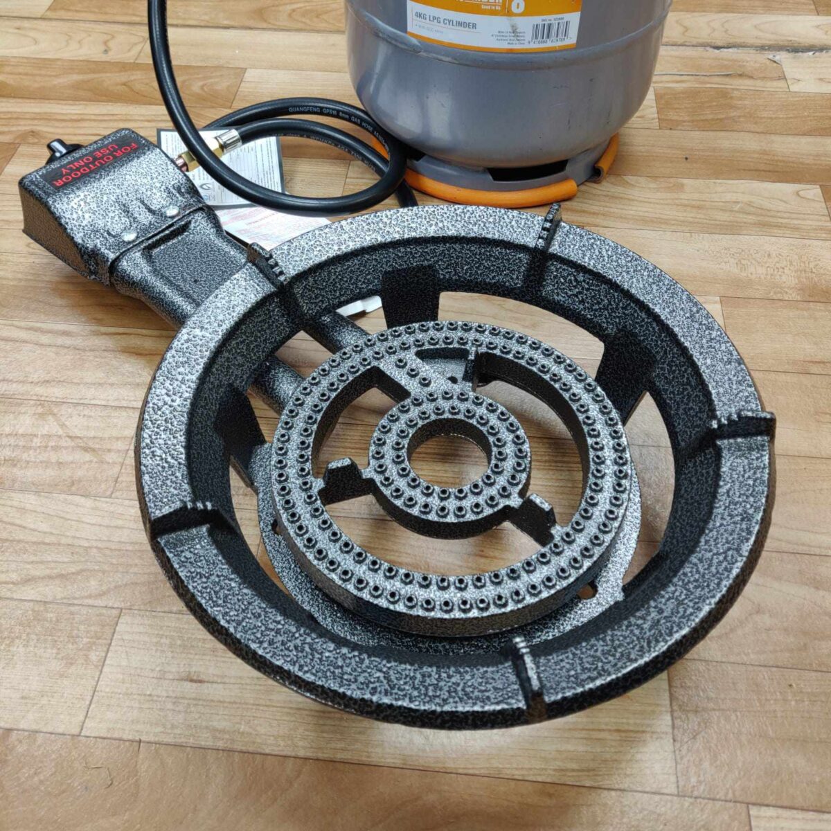 Two ring burner gas cooker - Image 2