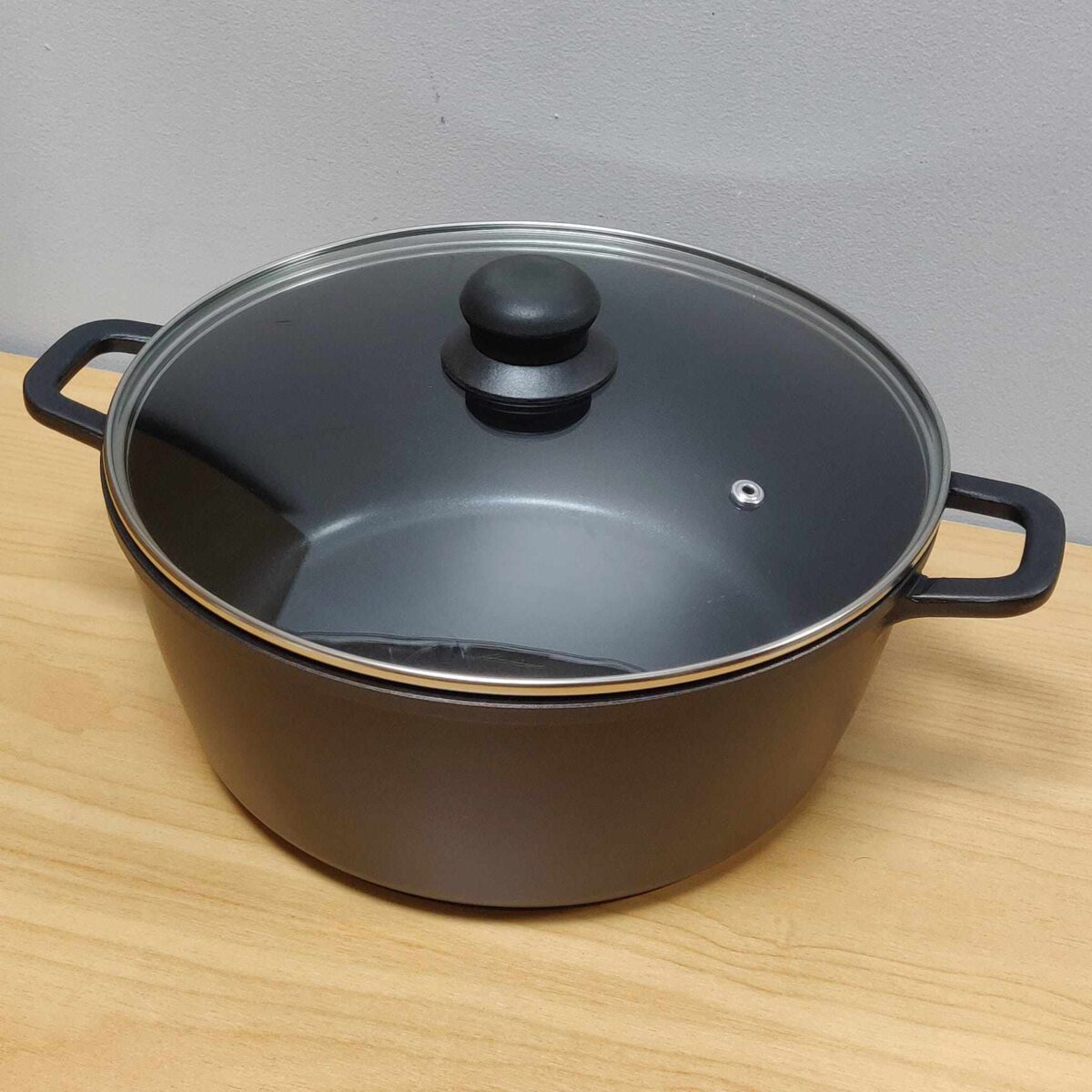 Aluminium induction pot 32cm diameter, 9.5L - Image 2