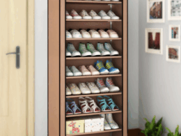 Portable Shoe Storage Rack 9 Levels Easy assembly