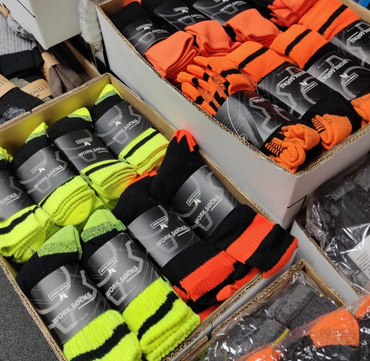 Work Socks (Green) 1 Bundle (3pairs) - Image 3