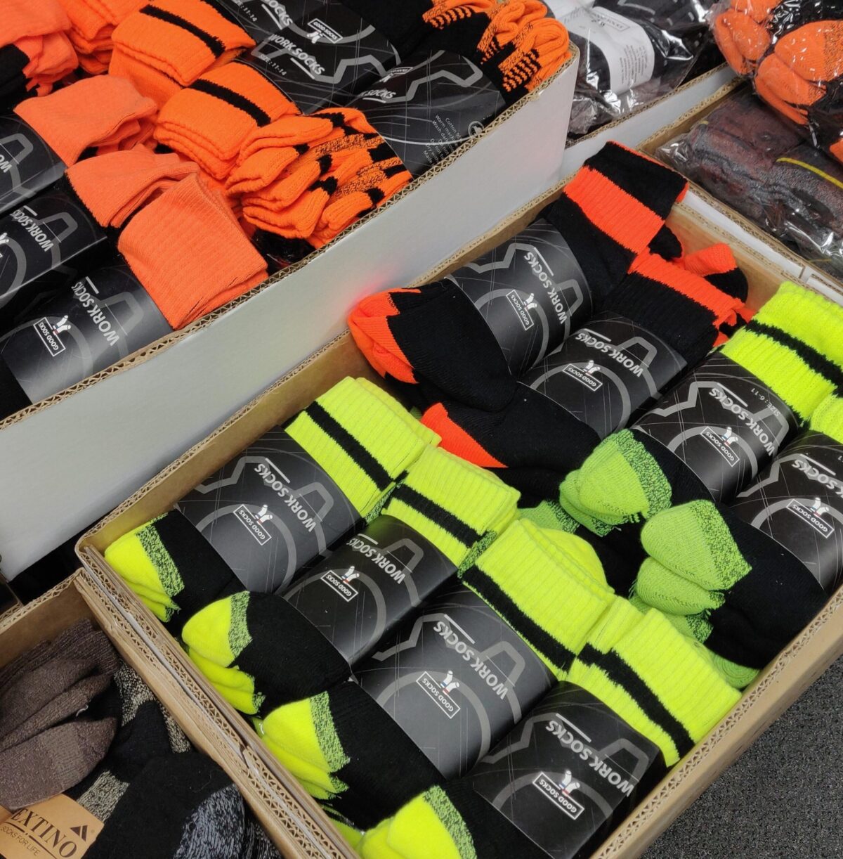 Work Socks (Green) 1 Bundle (3pairs) - Image 4